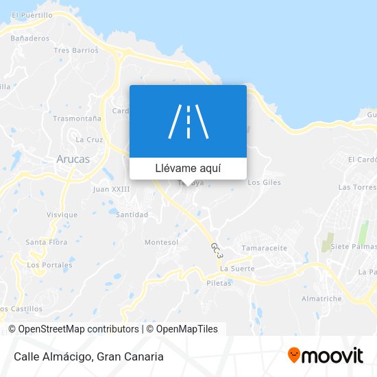 Mapa Calle Almácigo