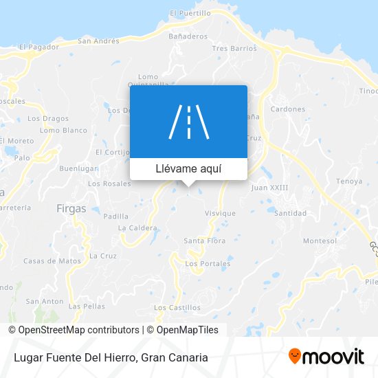 Mapa Lugar Fuente Del Hierro