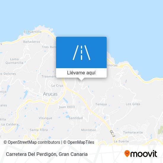 Mapa Carretera Del Perdigón