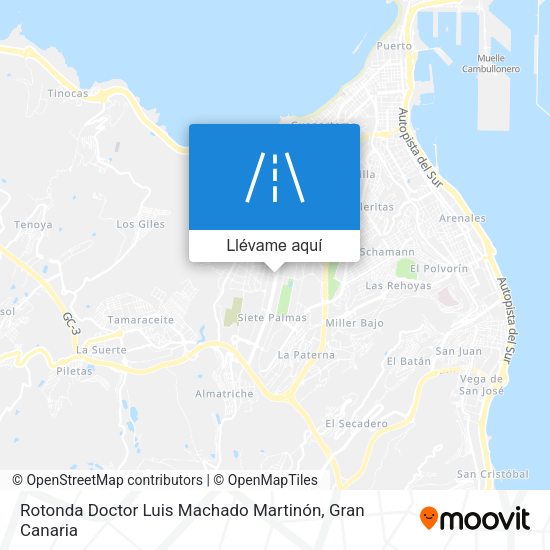 Mapa Rotonda Doctor Luis Machado Martinón