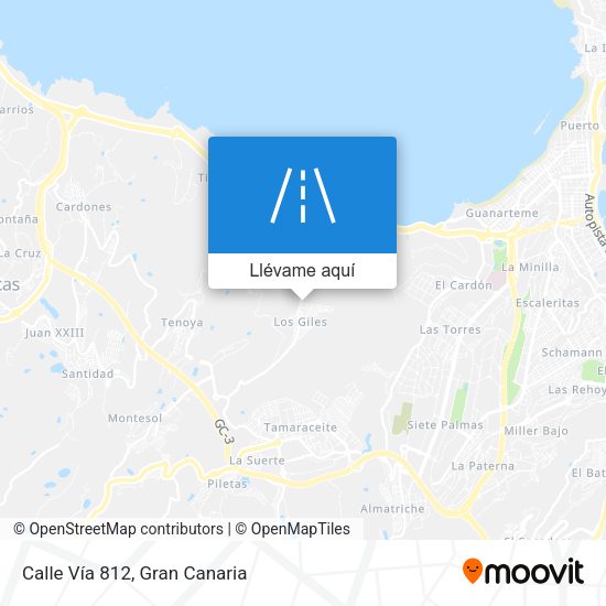 Mapa Calle Vía 812
