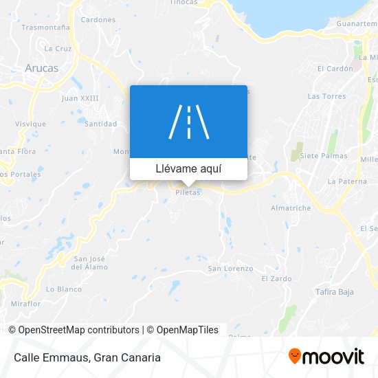Mapa Calle Emmaus