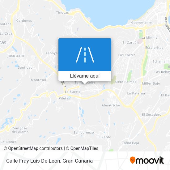 Mapa Calle Fray Luis De León