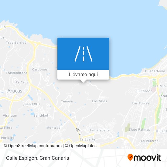 Mapa Calle Espigón