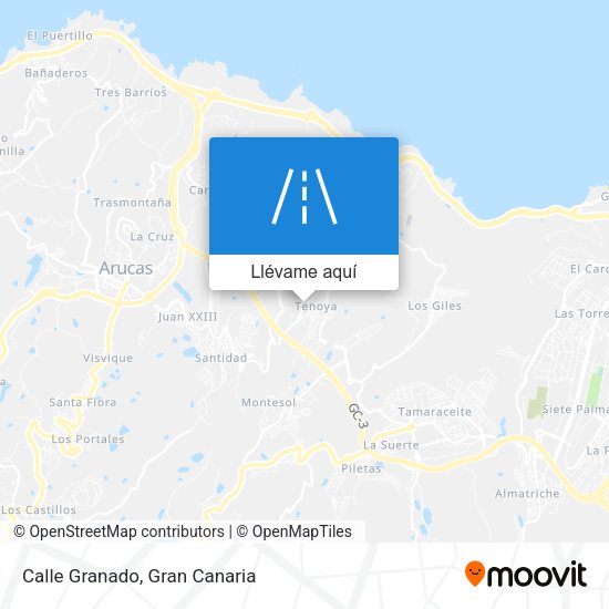 Mapa Calle Granado