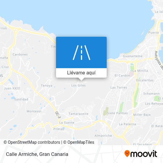 Mapa Calle Armiche