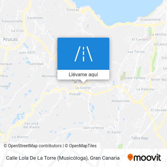 Mapa Calle Lola De La Torre (Musicóloga)