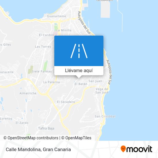 Mapa Calle Mandolina