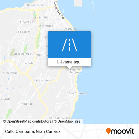Mapa Calle Campana