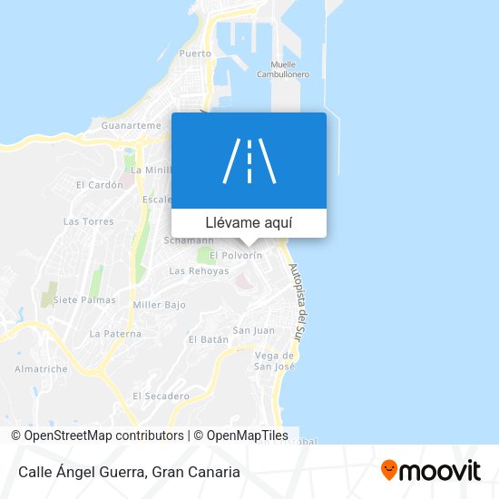 Mapa Calle Ángel Guerra