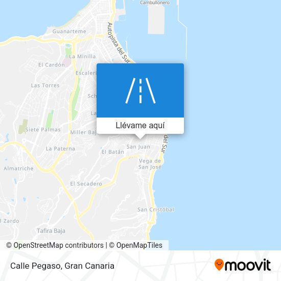 Mapa Calle Pegaso