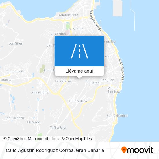 Mapa Calle Agustín Rodríguez Correa