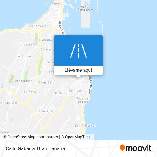 Mapa Calle Gabarra