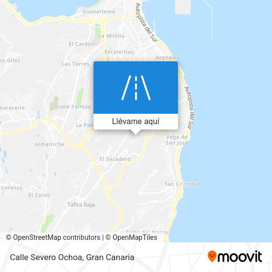 Mapa Calle Severo Ochoa