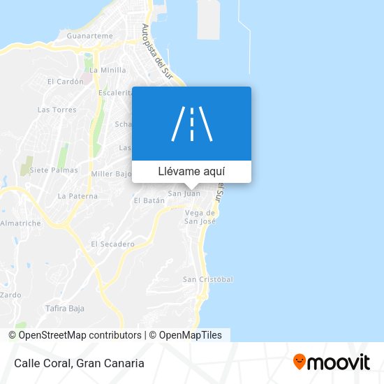 Mapa Calle Coral