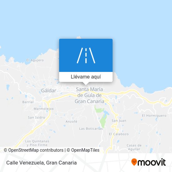 Mapa Calle Venezuela