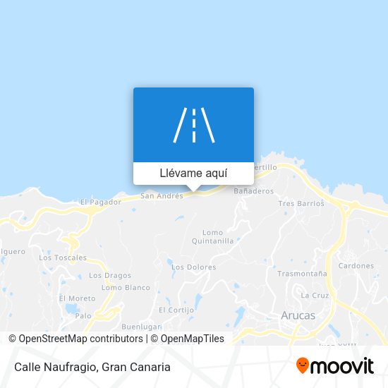 Mapa Calle Naufragio