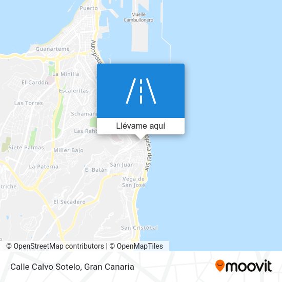 Mapa Calle Calvo Sotelo