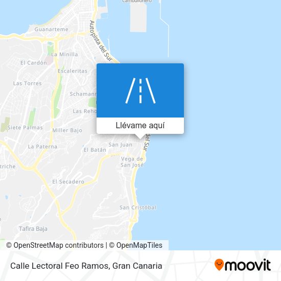 Mapa Calle Lectoral Feo Ramos