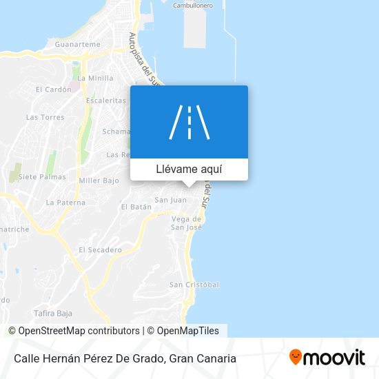 Mapa Calle Hernán Pérez De Grado