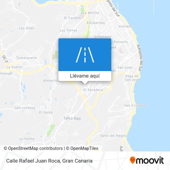 Mapa Calle Rafael Juan Roca