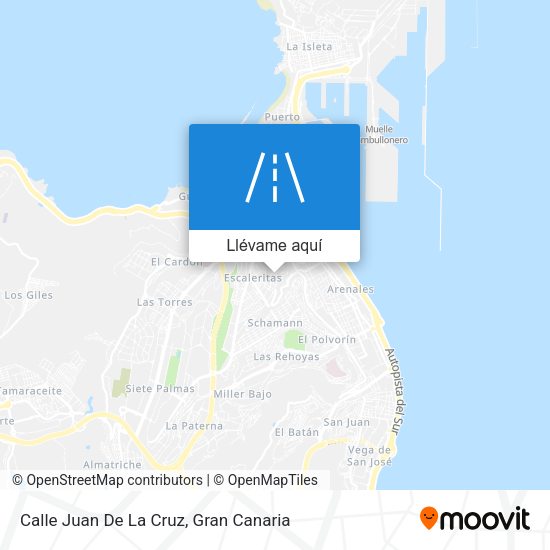 Mapa Calle Juan De La Cruz