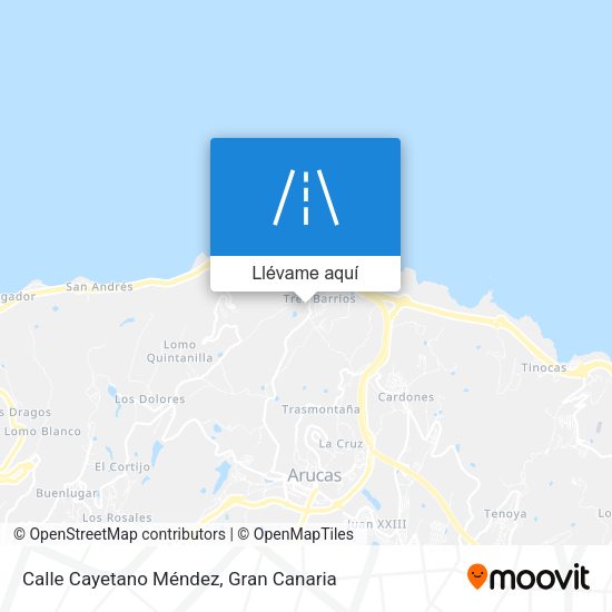 Mapa Calle Cayetano Méndez