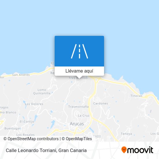 Mapa Calle Leonardo Torriani