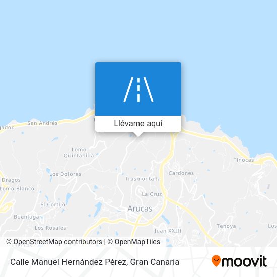 Mapa Calle Manuel Hernández Pérez