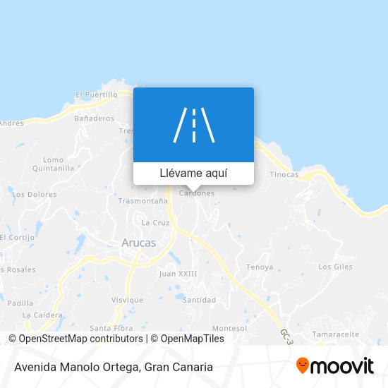 Mapa Avenida Manolo Ortega