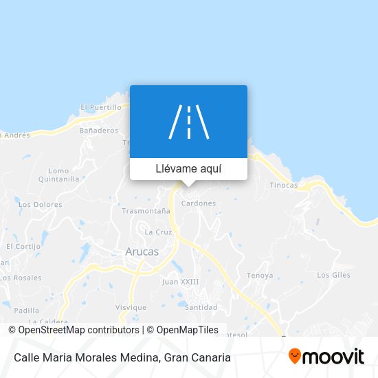Mapa Calle Maria Morales Medina