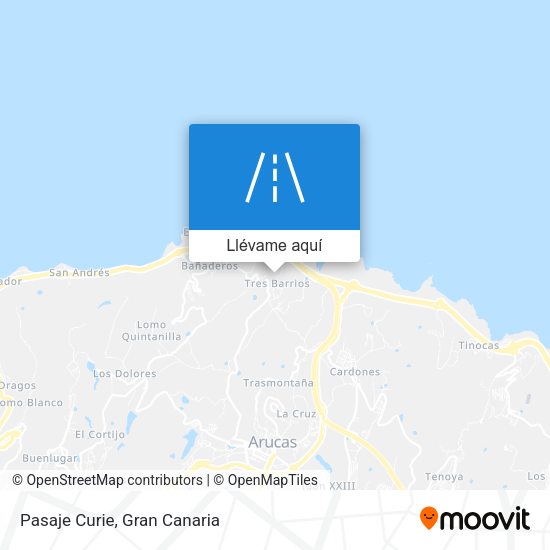Mapa Pasaje Curie