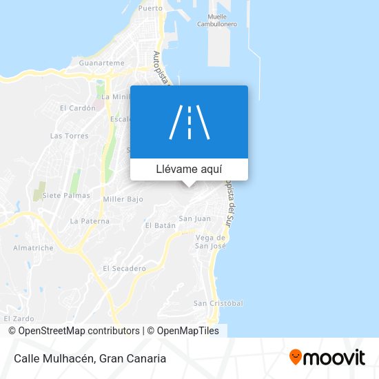 Mapa Calle Mulhacén