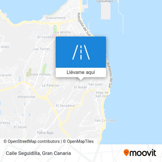 Mapa Calle Seguidilla