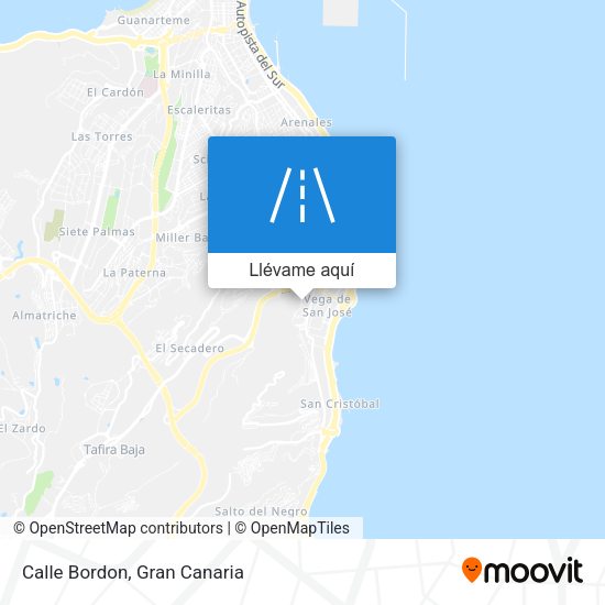 Mapa Calle Bordon
