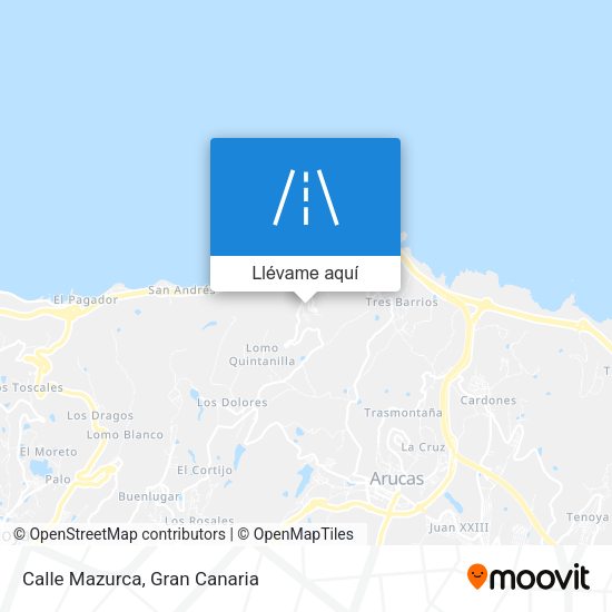 Mapa Calle Mazurca