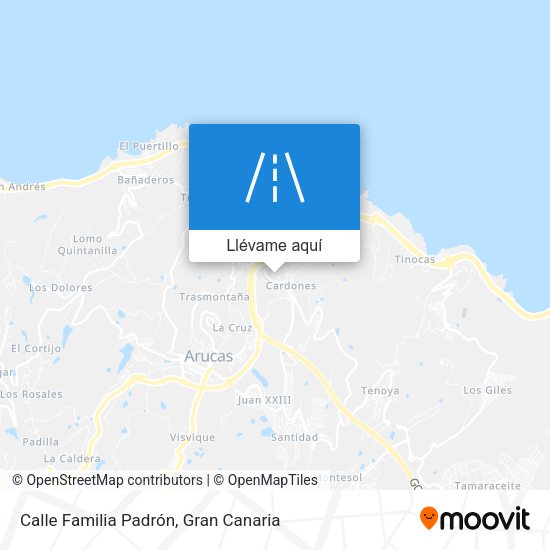 Mapa Calle Familia Padrón