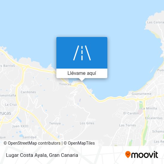 Mapa Lugar Costa Ayala
