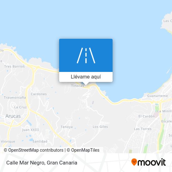Mapa Calle Mar Negro