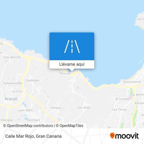 Mapa Calle Mar Rojo