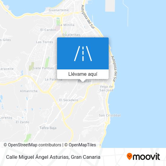Mapa Calle Miguel Ángel Asturias