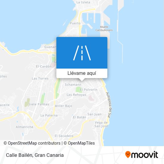 Mapa Calle Bailén