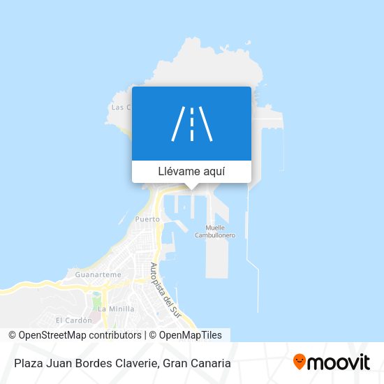 Mapa Plaza Juan Bordes Claverie