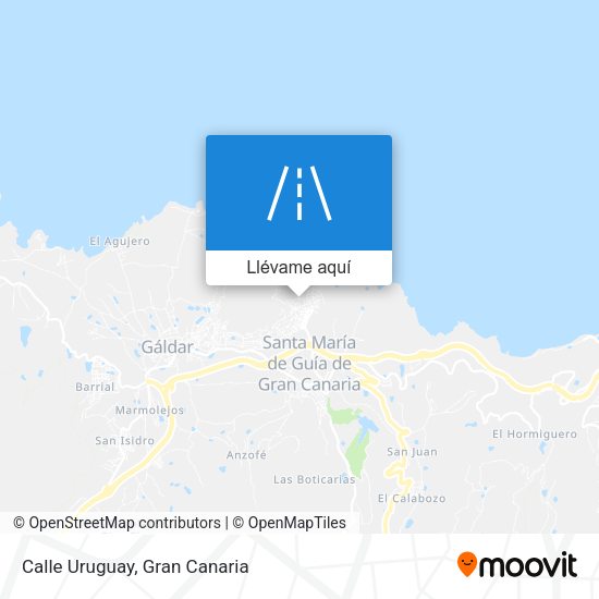 Mapa Calle Uruguay