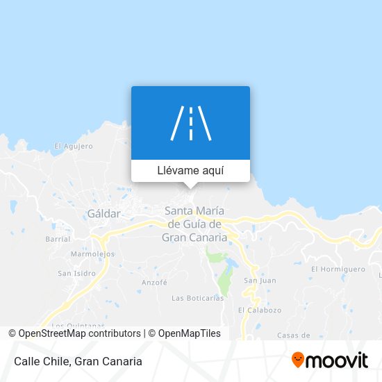Mapa Calle Chile