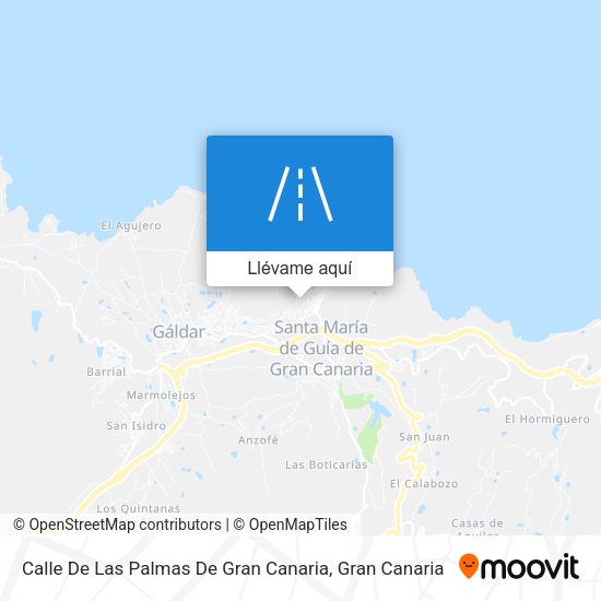 Mapa Calle De Las Palmas De Gran Canaria