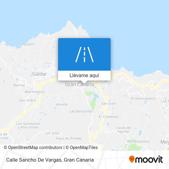 Mapa Calle Sancho De Vargas