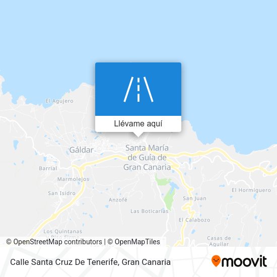 Mapa Calle Santa Cruz De Tenerife