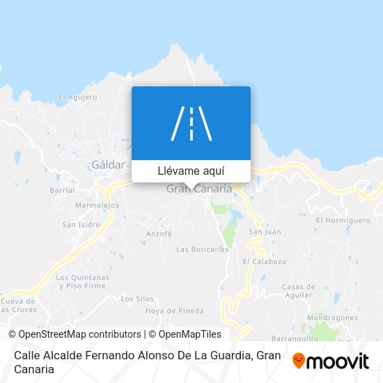 Mapa Calle Alcalde Fernando Alonso De La Guardia
