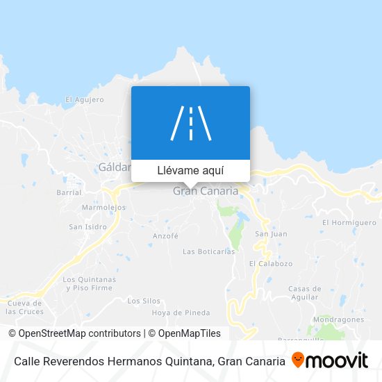 Mapa Calle Reverendos Hermanos Quintana